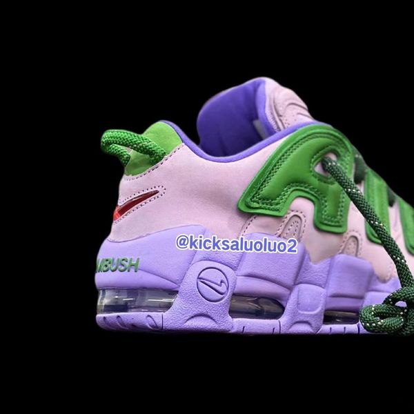 【AMBUSH × Nike 】Air More Uptempo Low Nike Air More Uptempo Low AMBUSH Vivid Sulfur Limestone